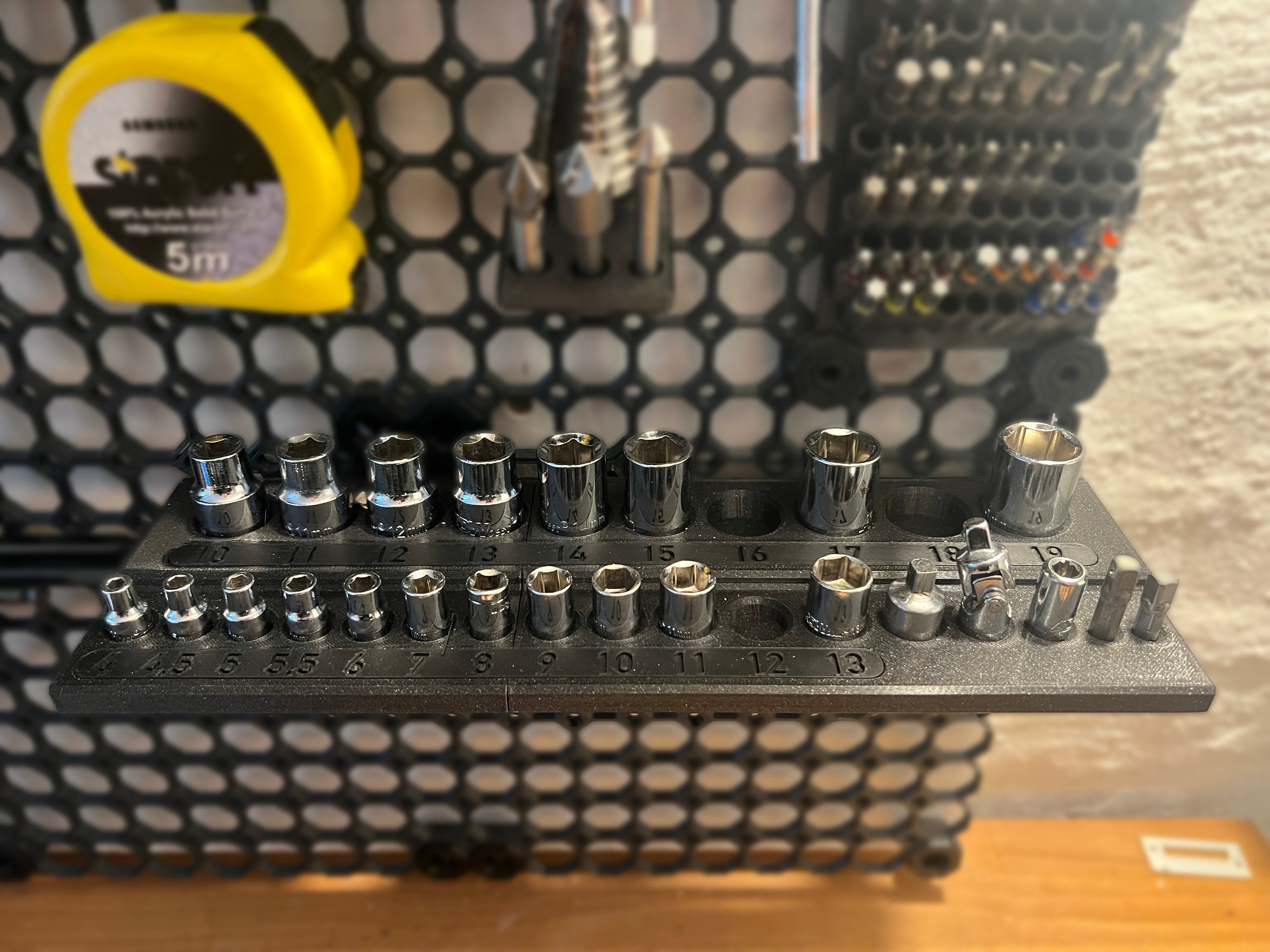 Multiboard Ablage für Steckschlüssel