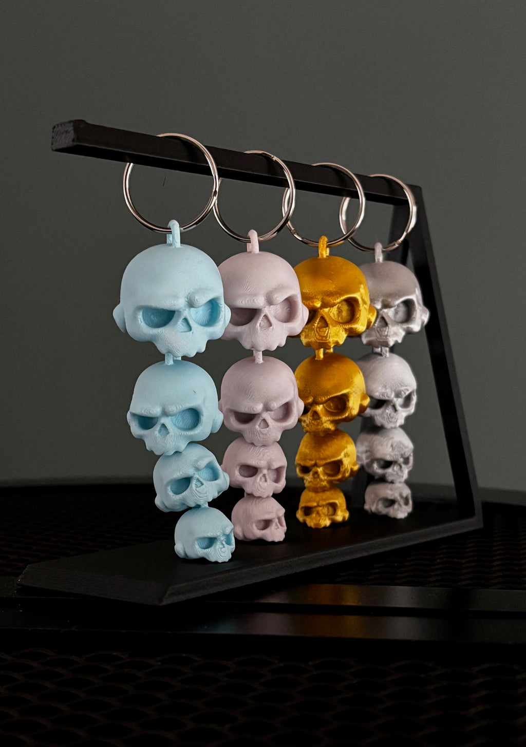 ZKULL Skull Keychain