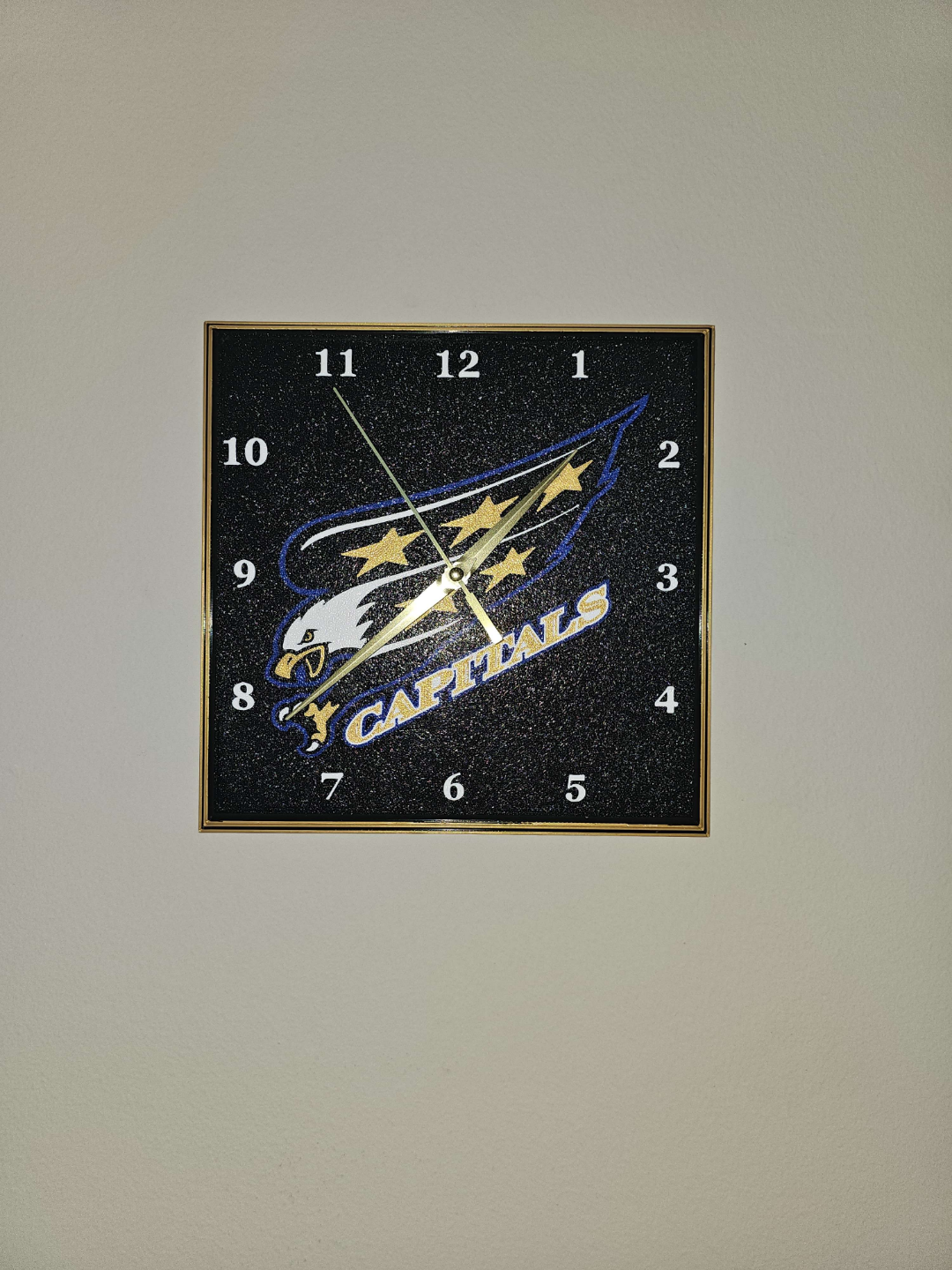 Washington Capitals Clock Face