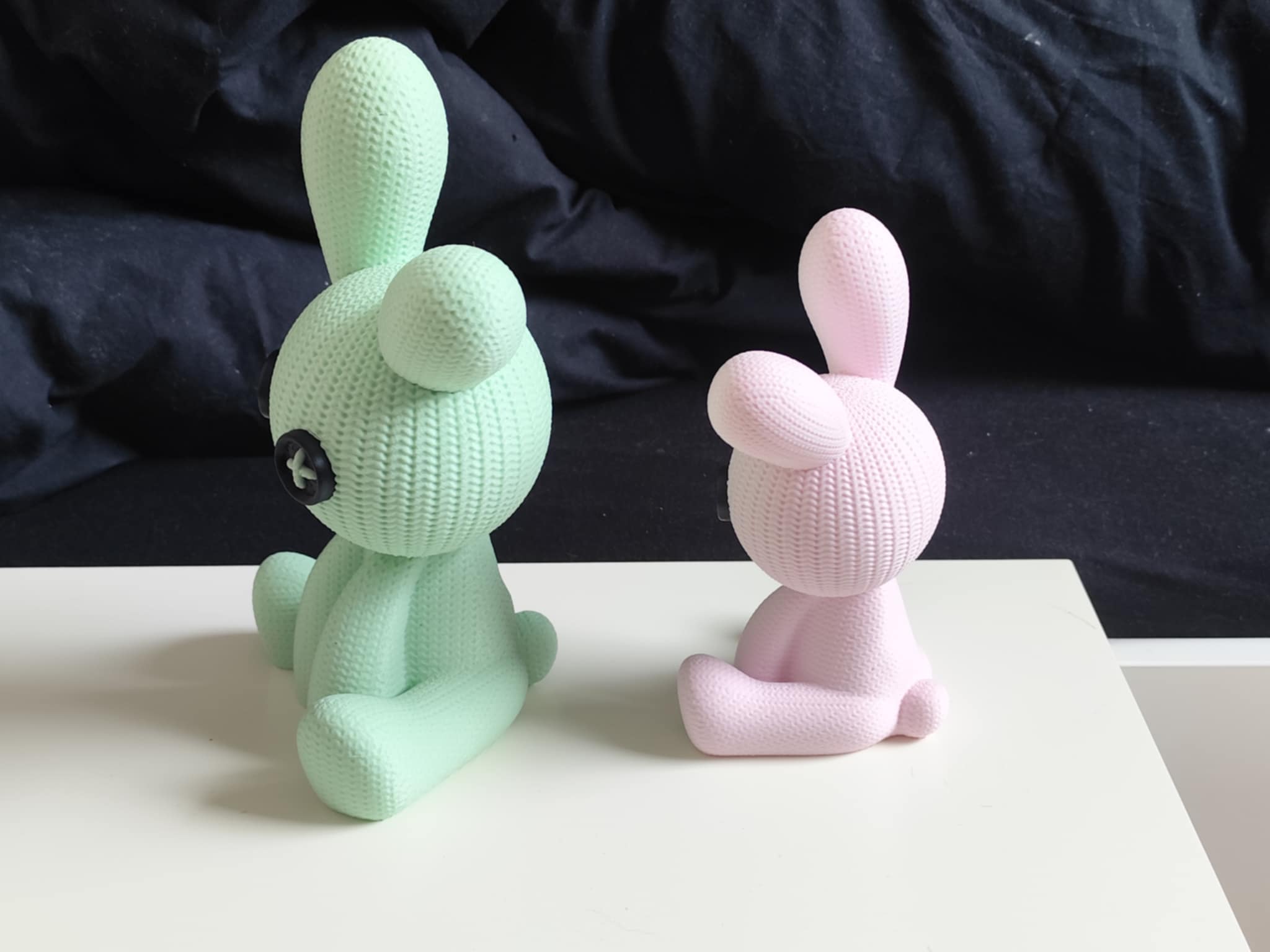 Knitted bunny