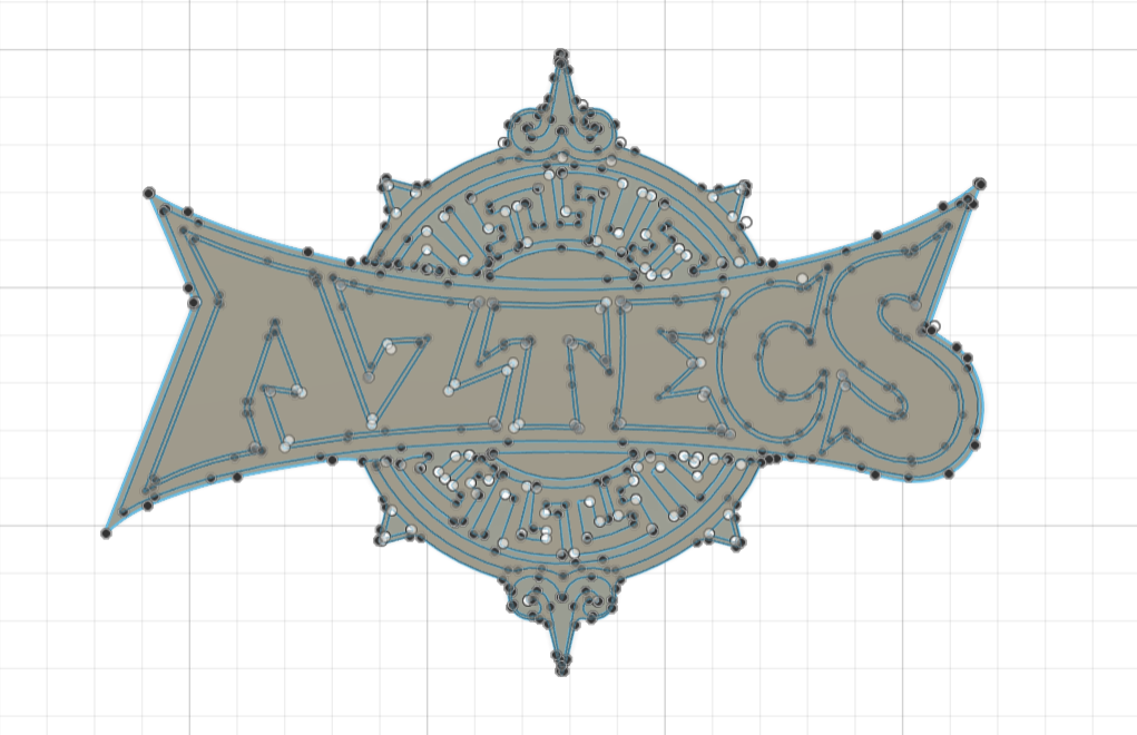 Aztecs Chain Necklace Pendant Charm