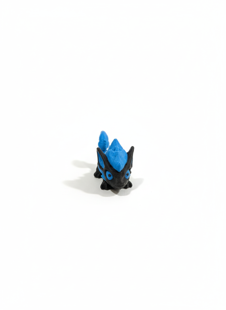 Mini crystal dragon