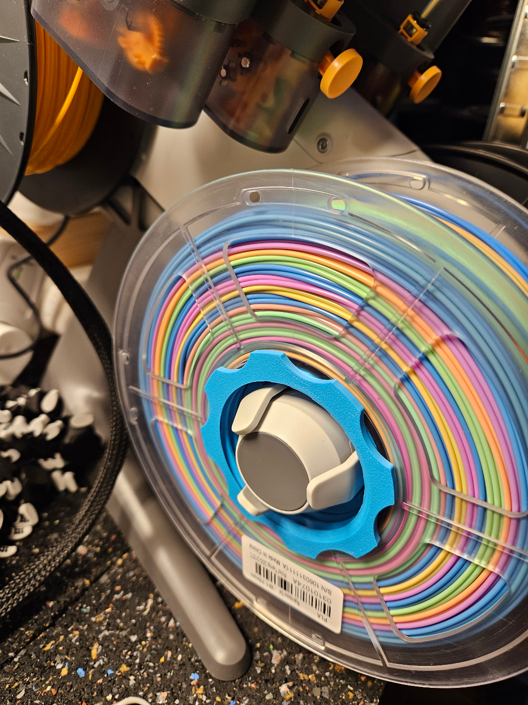 Spool reduction 73 to 53.5mm