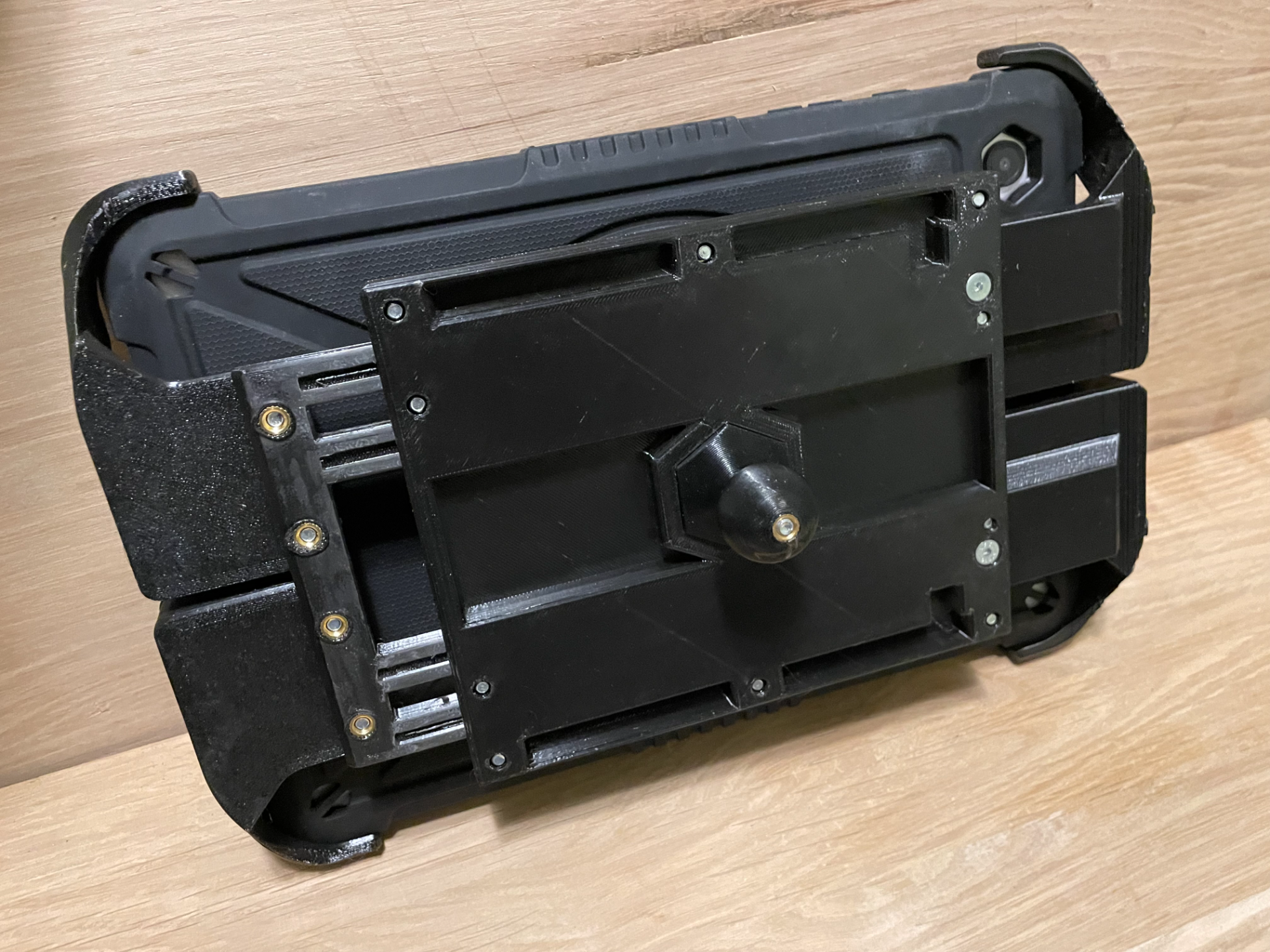 1" Ball mount Holder for Galaxy A9+ (In a case)