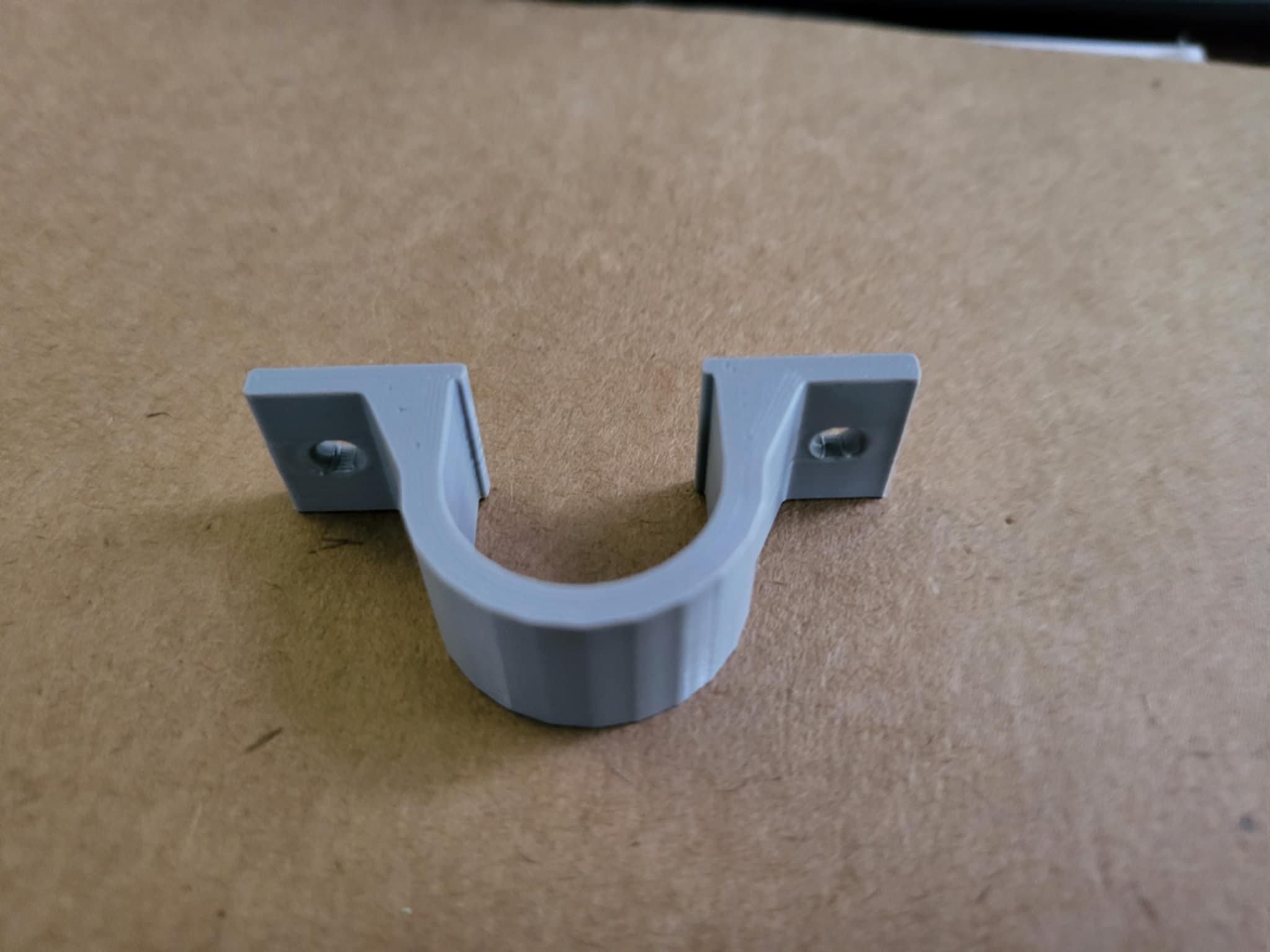 PVC Pipe bracket/mount for 1/2" PVC