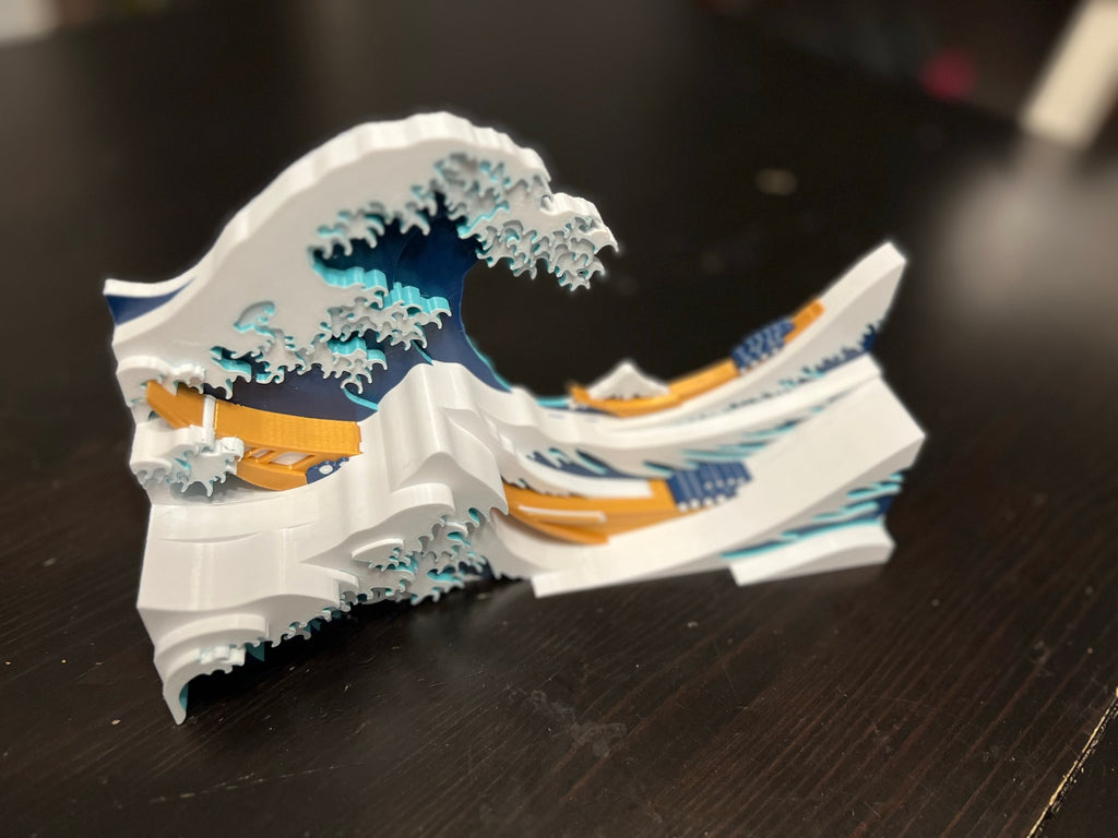Great Wave off Kanagawa - Multi-colored for AMS