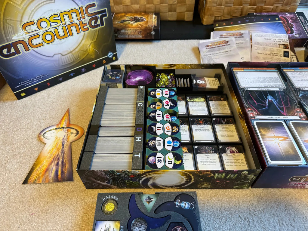 FFG Cosmic Encounter Insert, all expansions to ody