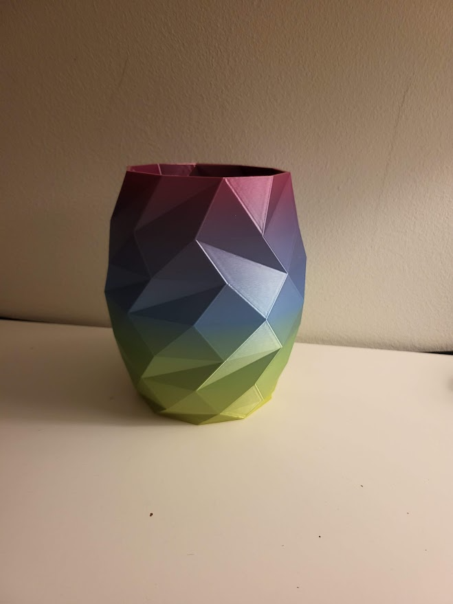 VASE MULTIFACETED-VASO POLIEDRICO