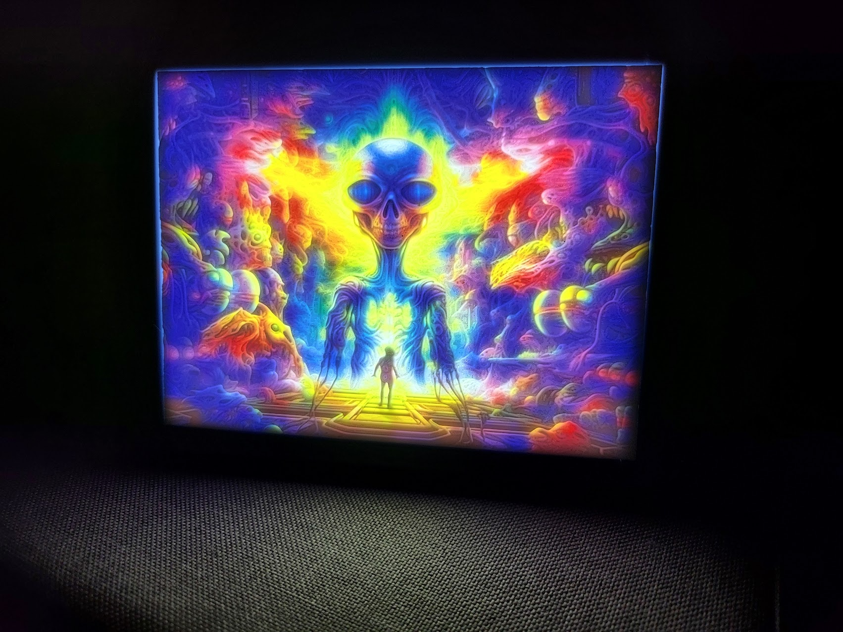 Alien CMYK Lithophane