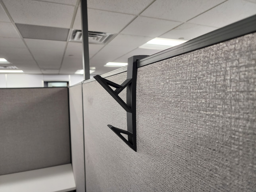 Cubicle Double Hook Coat hanger