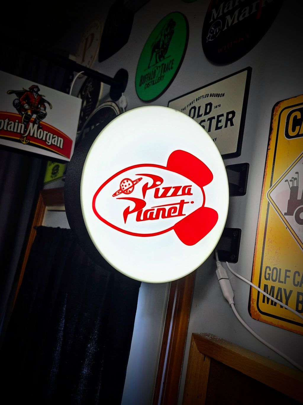 Pizza Planet ~ 2-Sided LED Lightbox