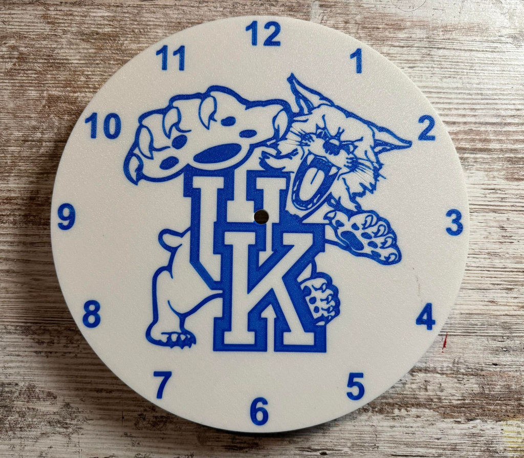 University of Kentucky Wildcats Clock