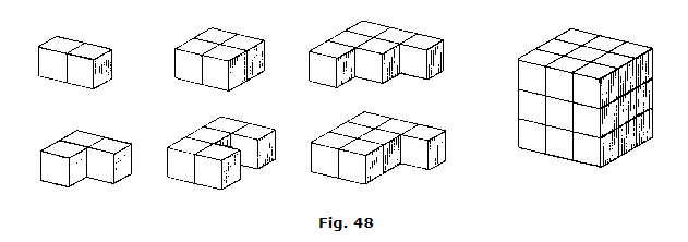 3*3*3 6-Piece Diabolical cube