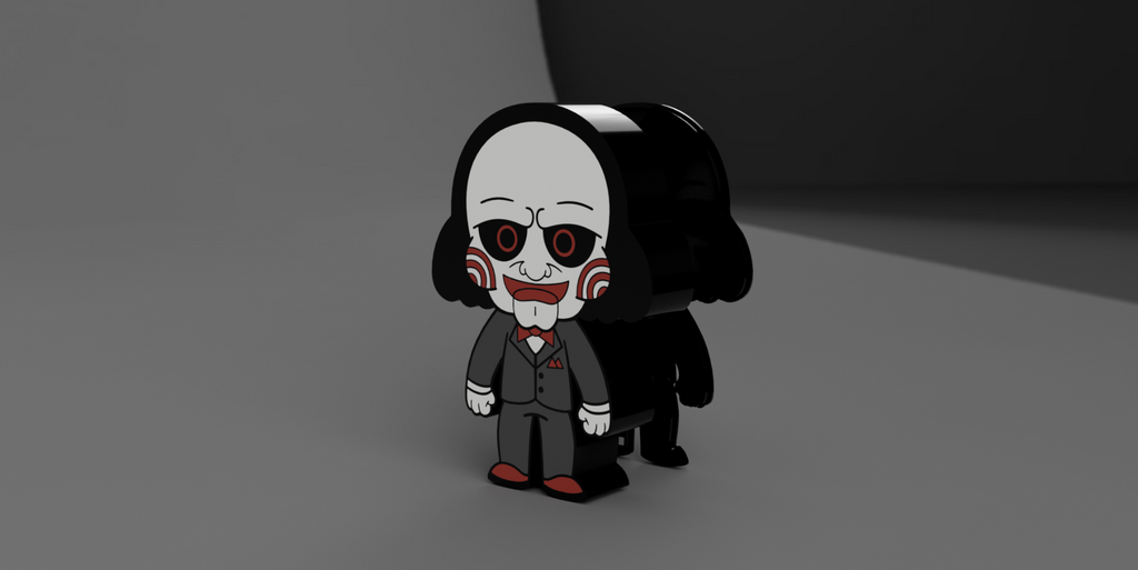 Billy The Doll From Saw Light Box