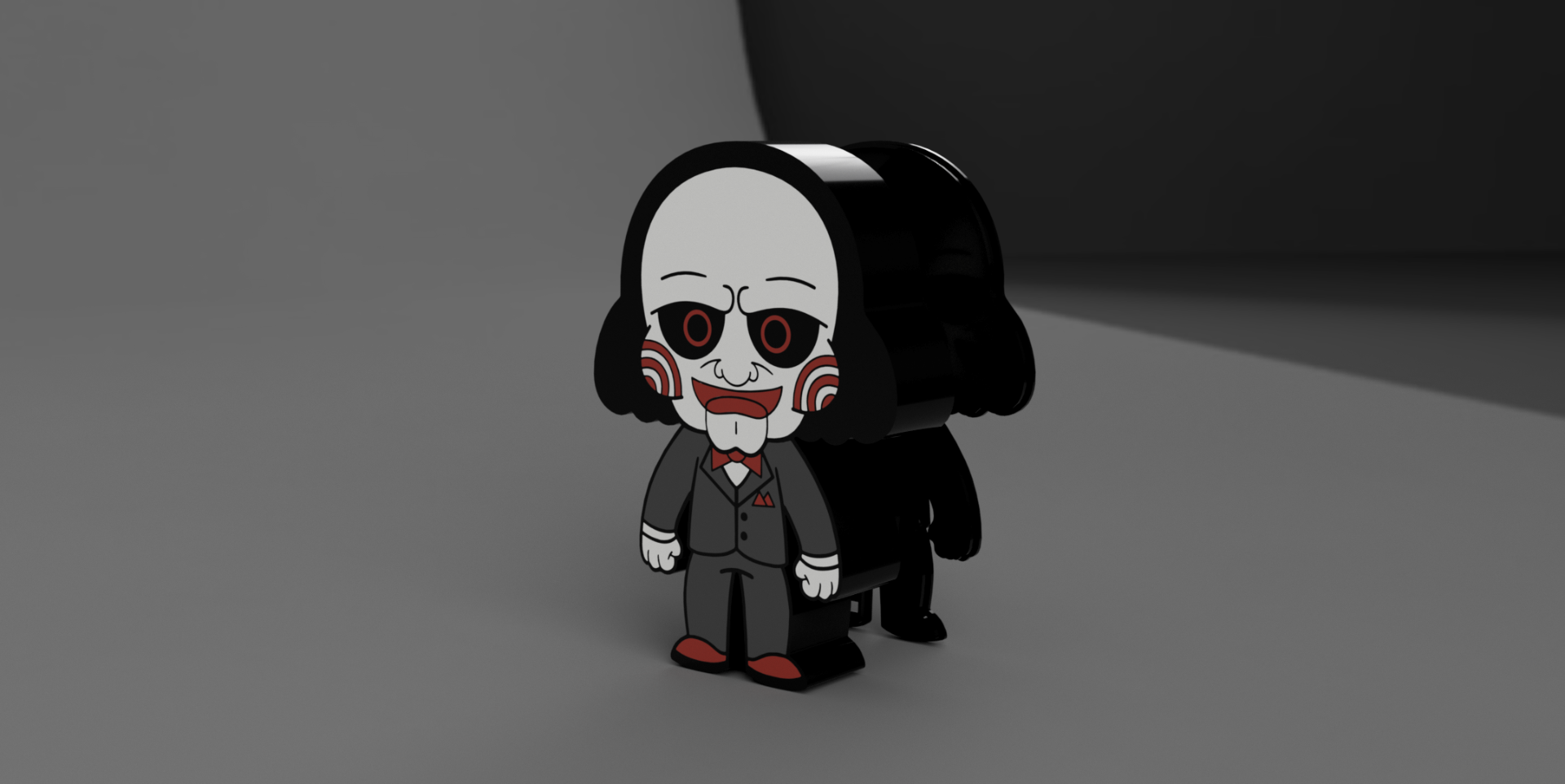 Billy The Doll From Saw Light Box