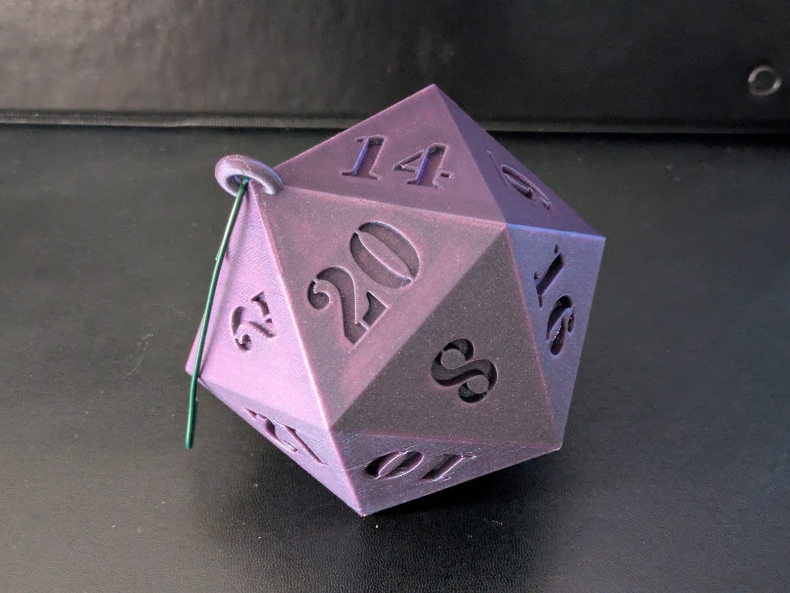 D20 LED Tealight Ornament