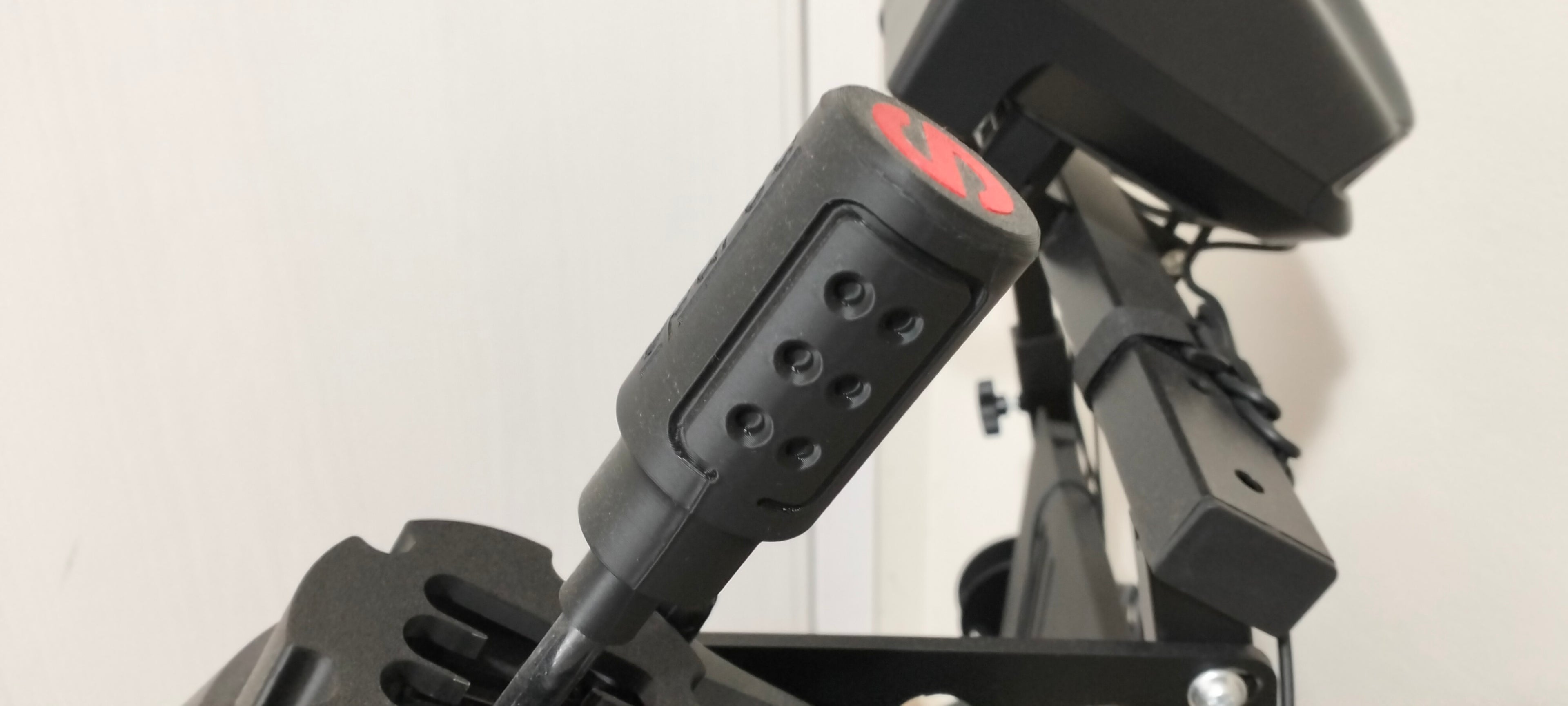 Sparco knob for Logitech shifter + Adapter