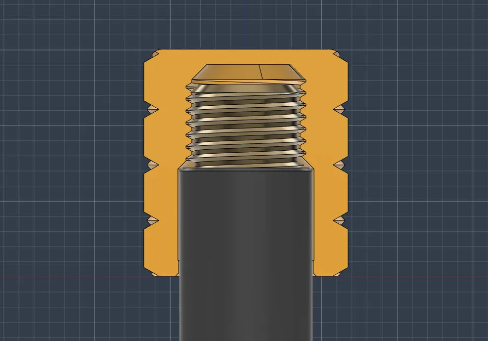 Threaded Tire Valve Cap