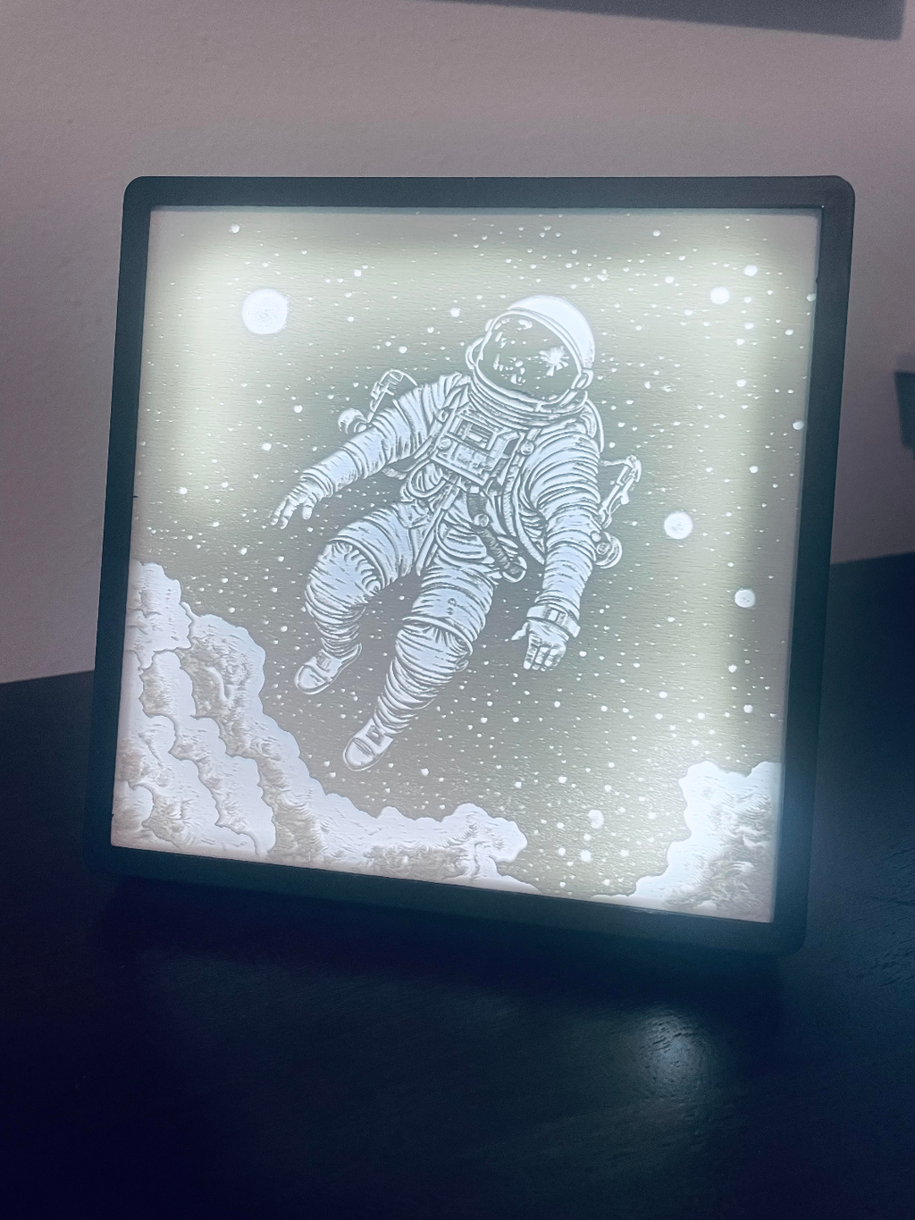 Space Walk lithopane
