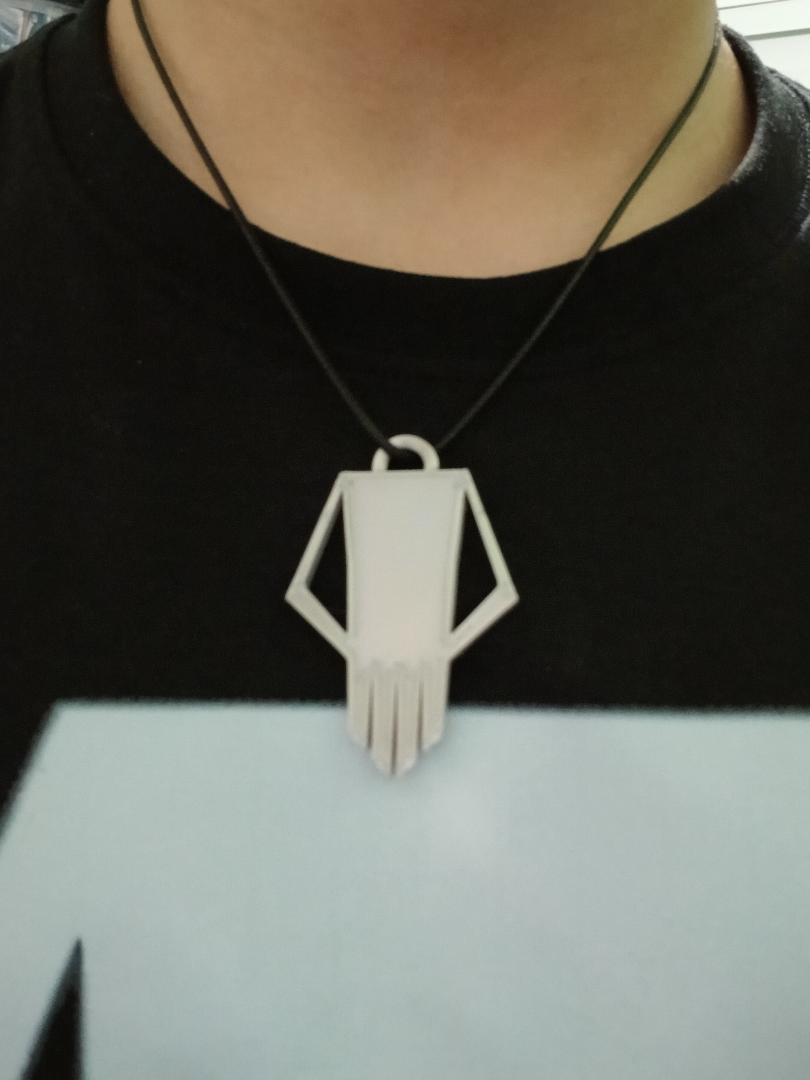 Bakugo Skull keychain/neckless