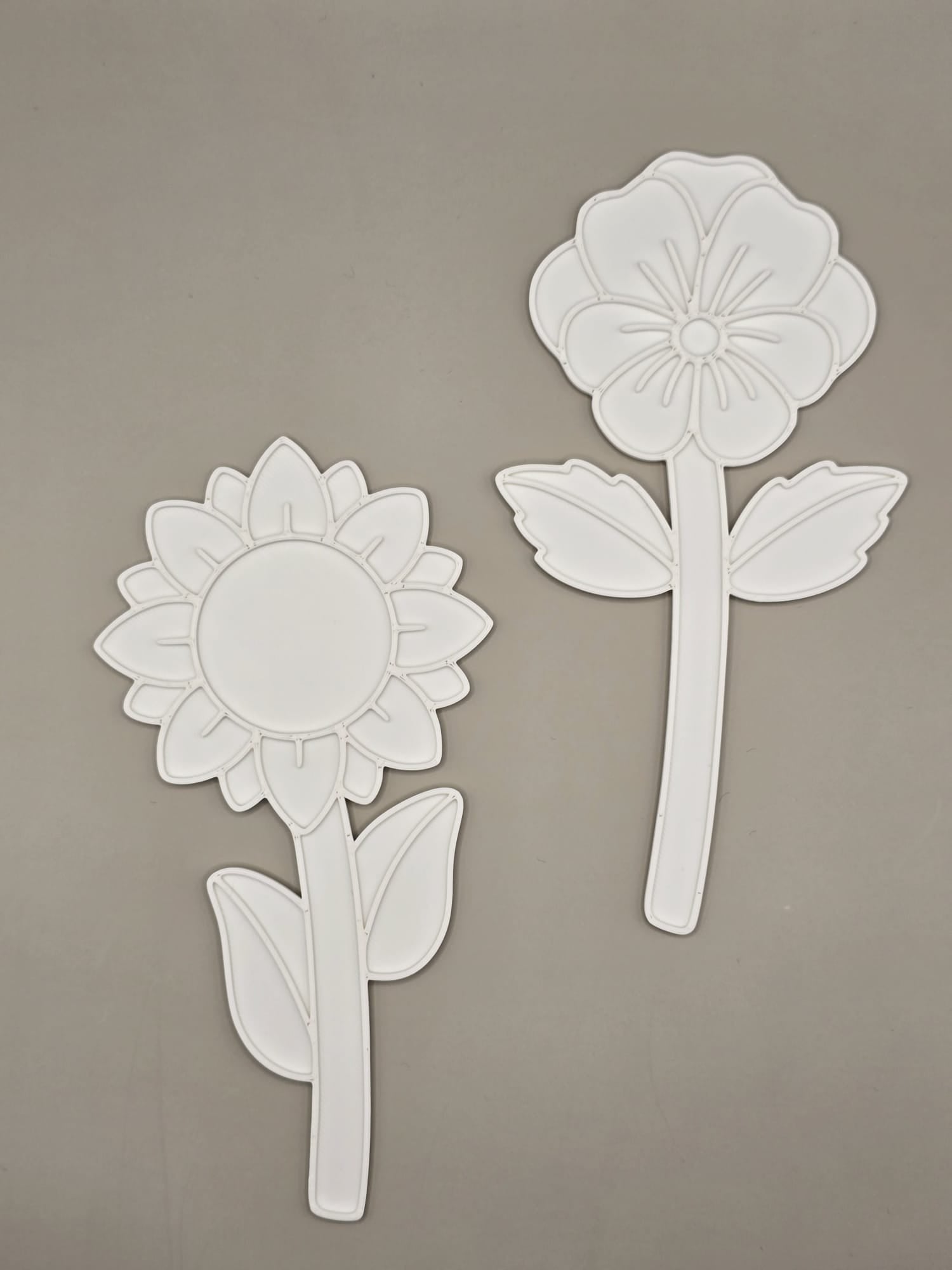 Cute Flower Coloring Craft Set 3
