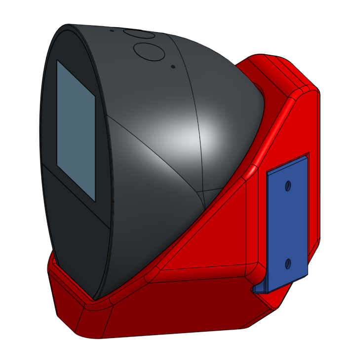 Amazon Echo Spot (2024) Angled Wall Mount Bracket