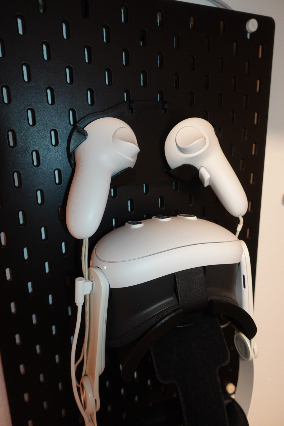 Meta Quest 3 / 3s holder for ikea SKÅDIS/Skadis