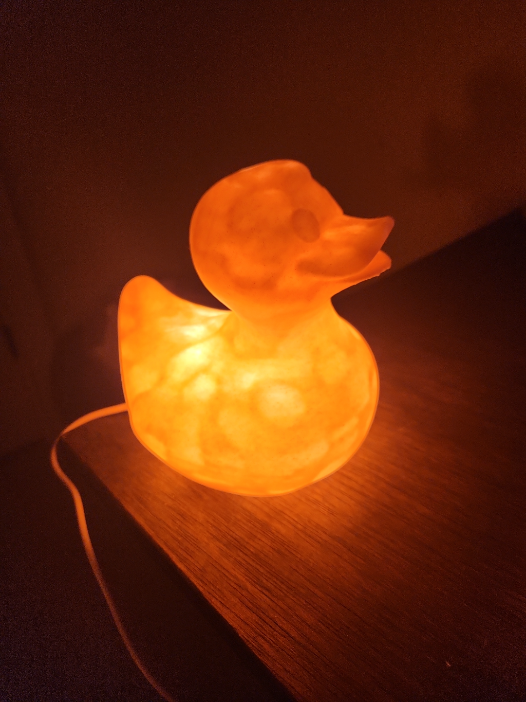 Pink Duck lamp (001 led light)