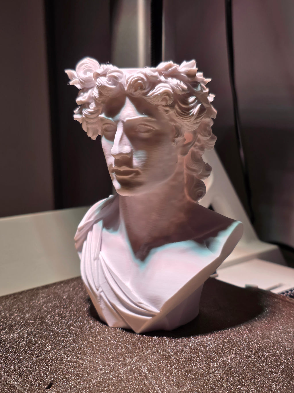 Greek God Bust planter