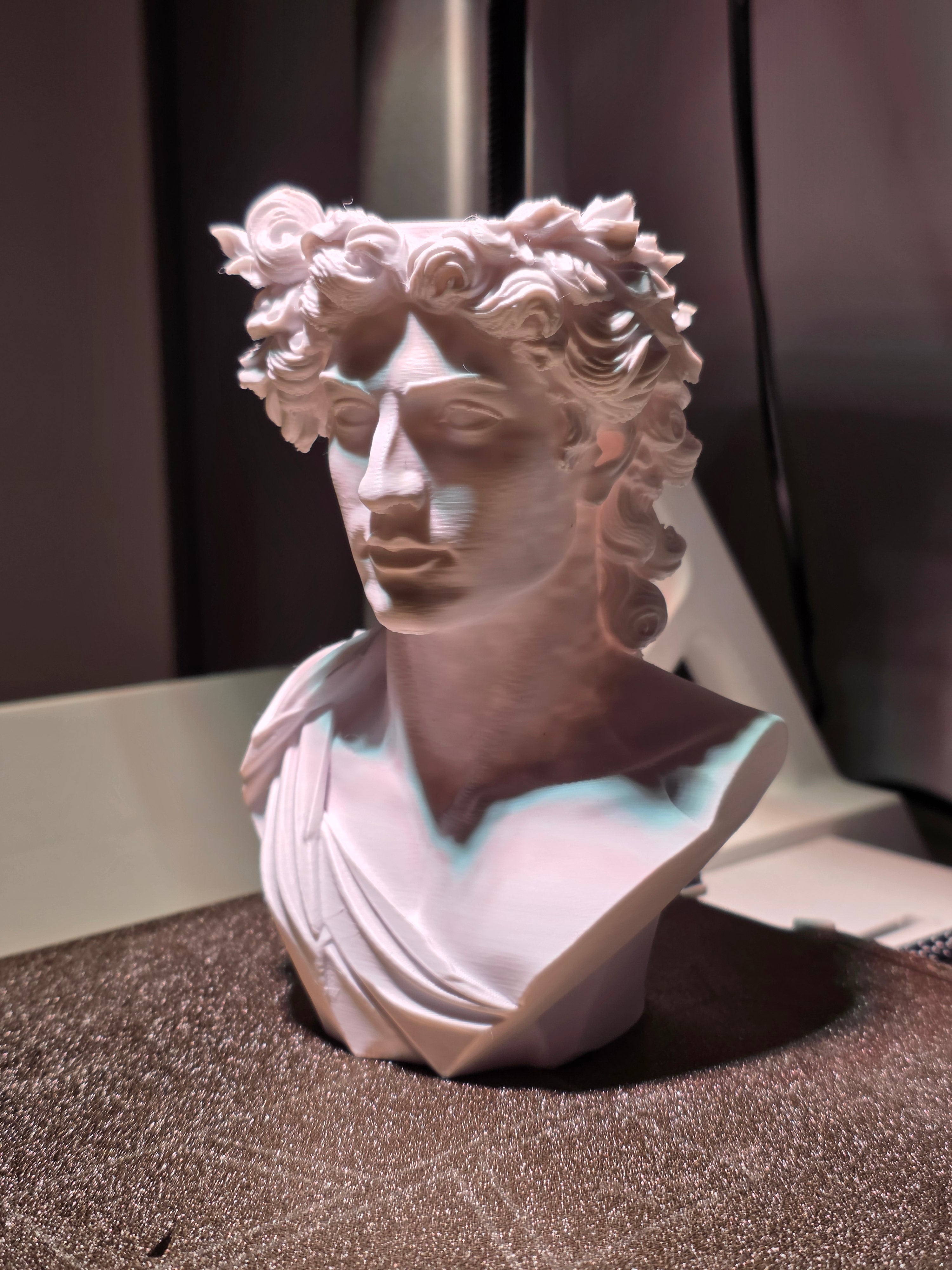 Greek God Bust planter