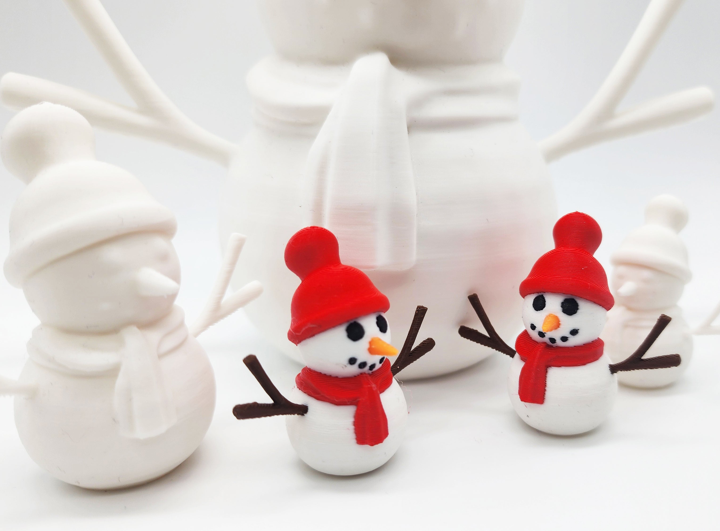 Beanie Hat Snowman - AMS or single color