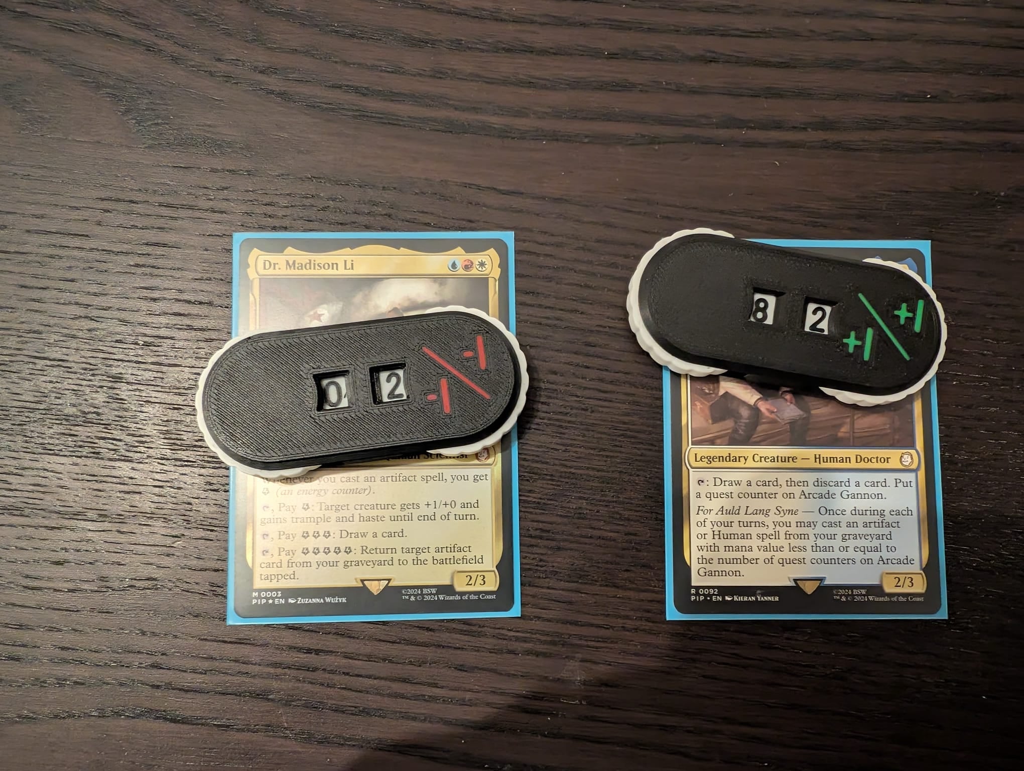 Magic the gathering counters(stats, tokens, etc)