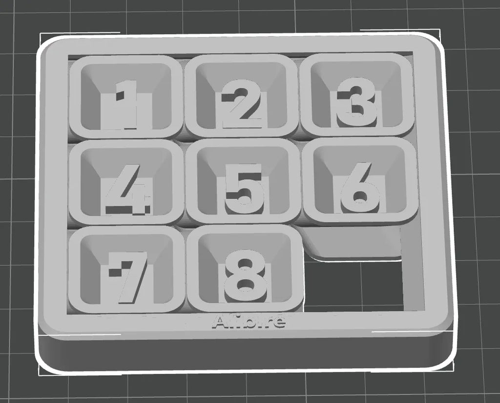 数字华容道-益智小玩具 3×3 数字解谜