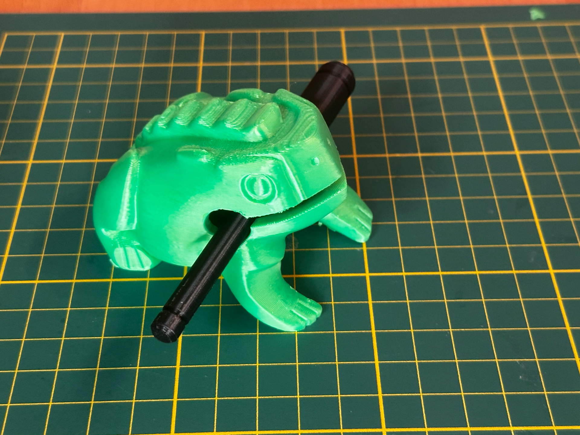 percussion frog / frosch instrumental