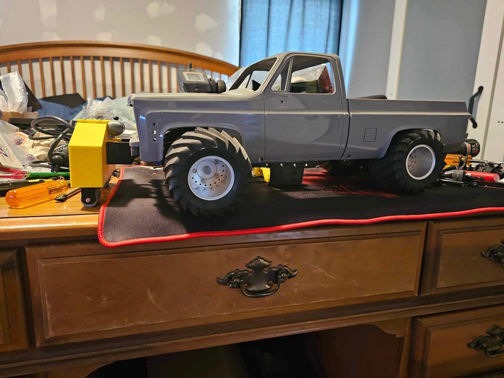 Scx Trx Cen Weight Box for RC Puller
