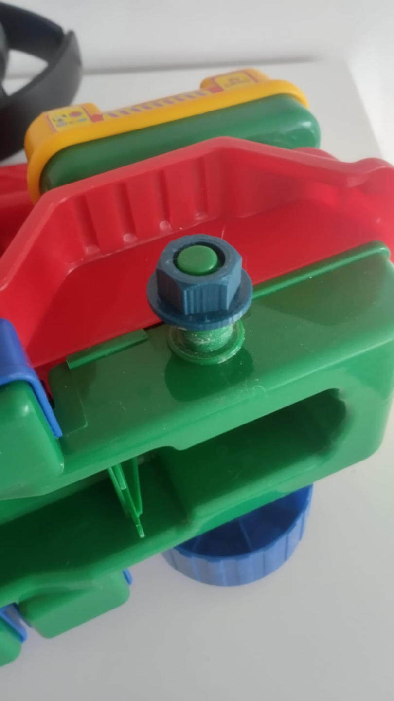 Screw for toys cars