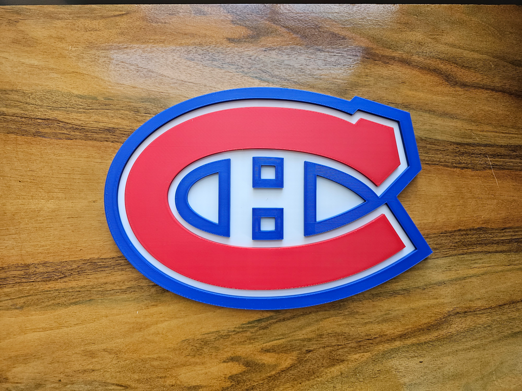 Montreal Canadiens 3D Sign