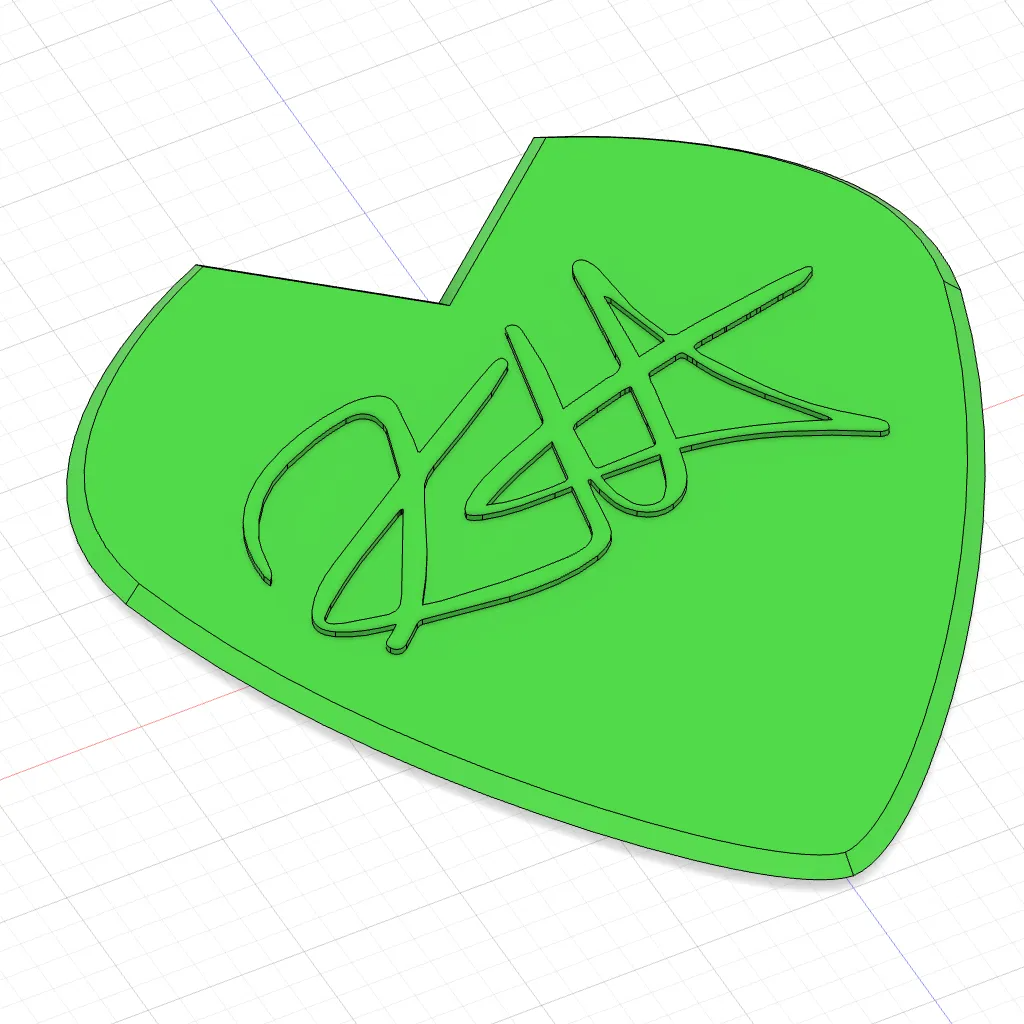 Kirk Hammett Signature Pick