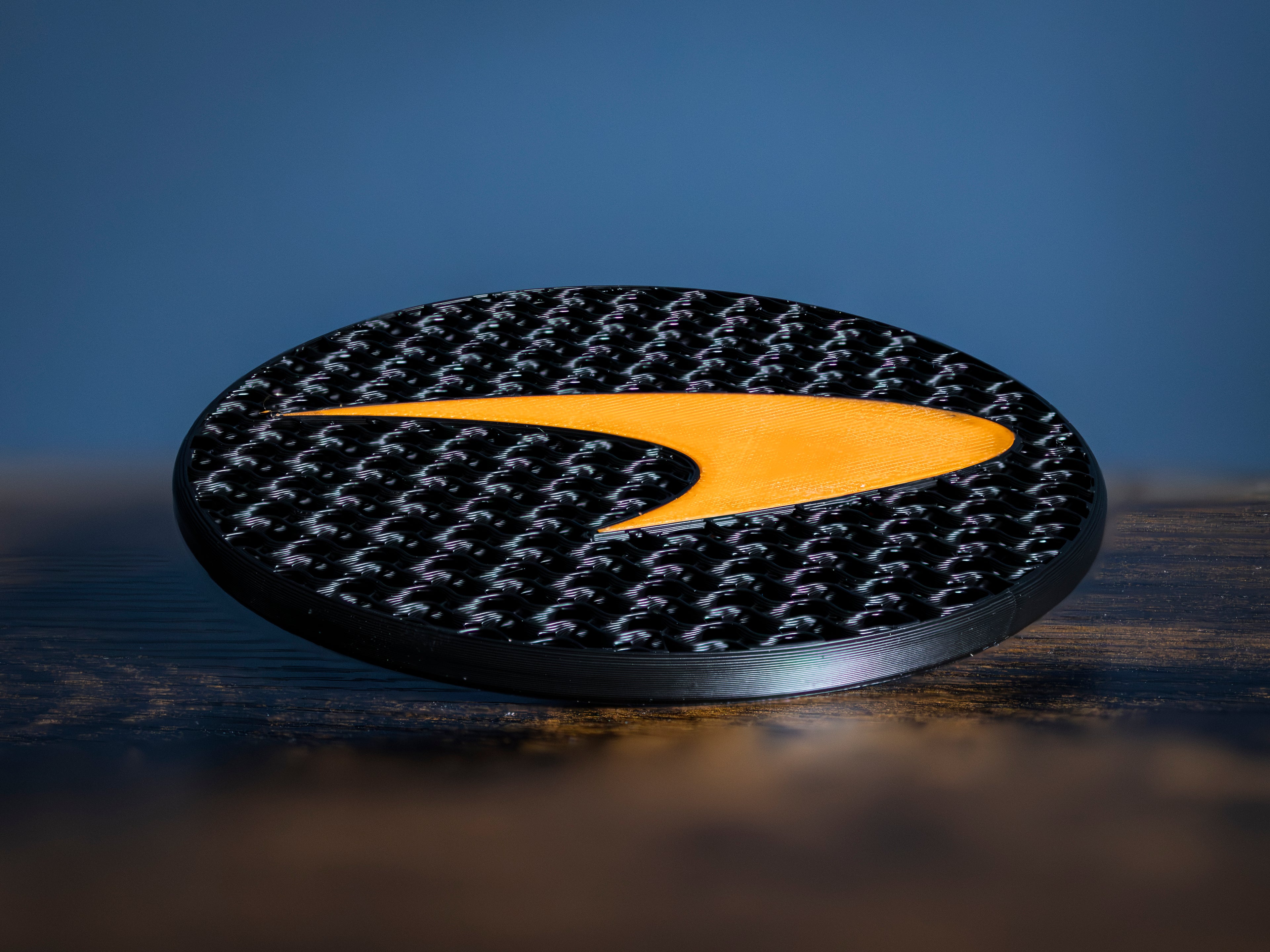 McLaren F1 Team Logo Coaster using Infill