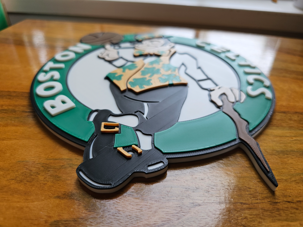 Boston Celtics 3D Sign