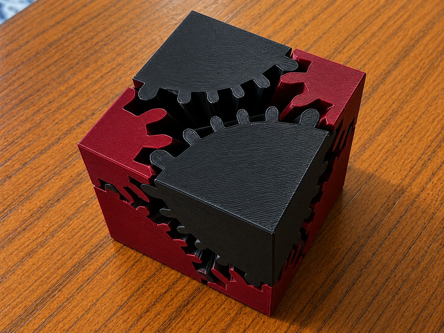 Mini Gear Fidget Cube v2 - Easy 3D Printable
