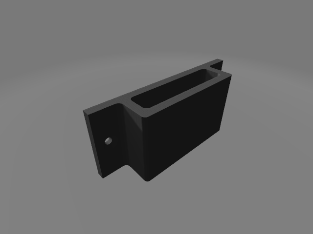 Gate Latch Keeper (No-Supports, Heavy-Duty Design)