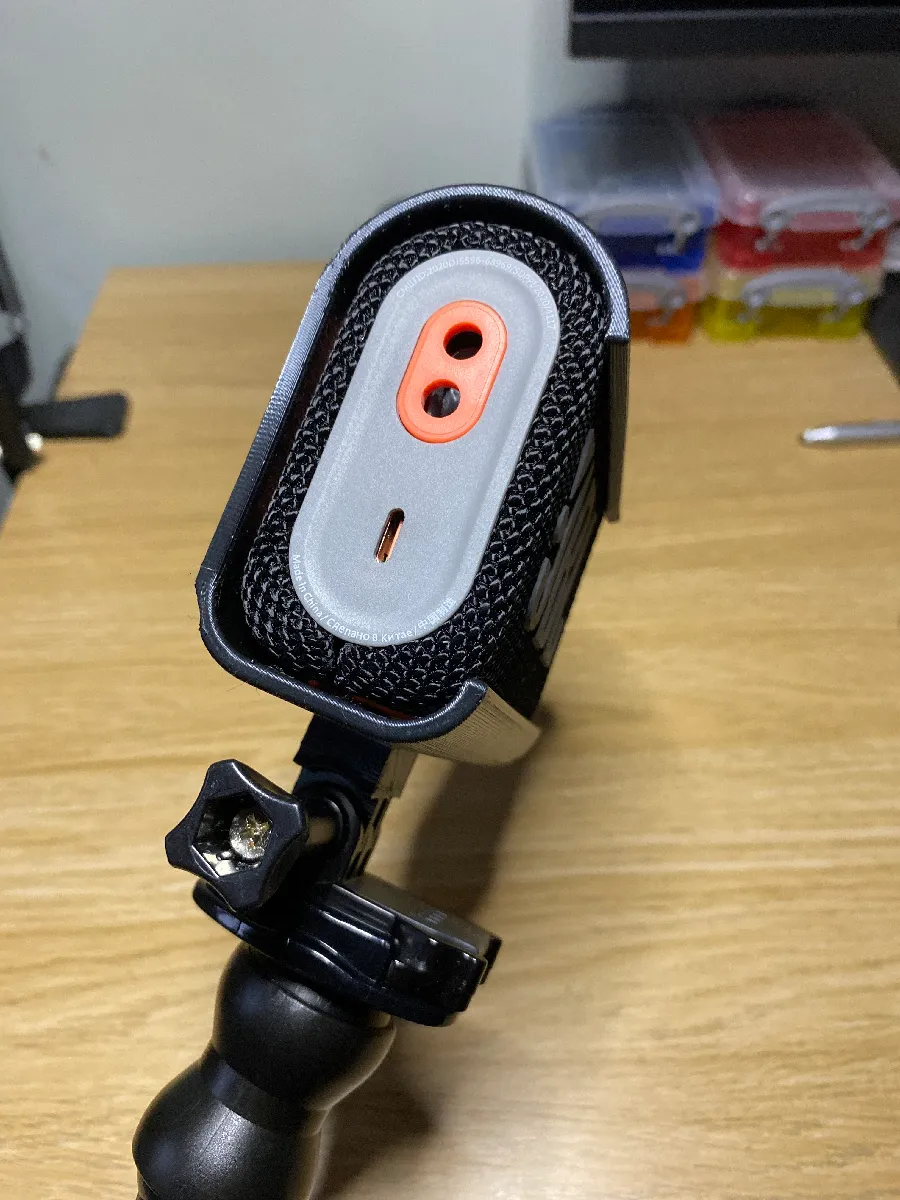 JBL go 3 GoPro mount (New TPU version)