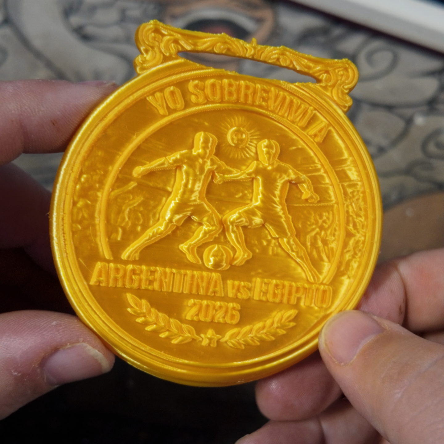 Medalla Mundial 2026 - ARGENTINA vs EGIPTO
