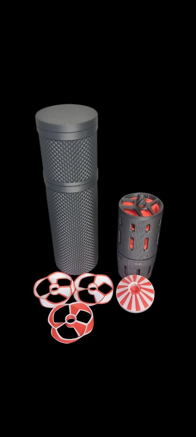 Storage Container for 3D-Printed Launcher