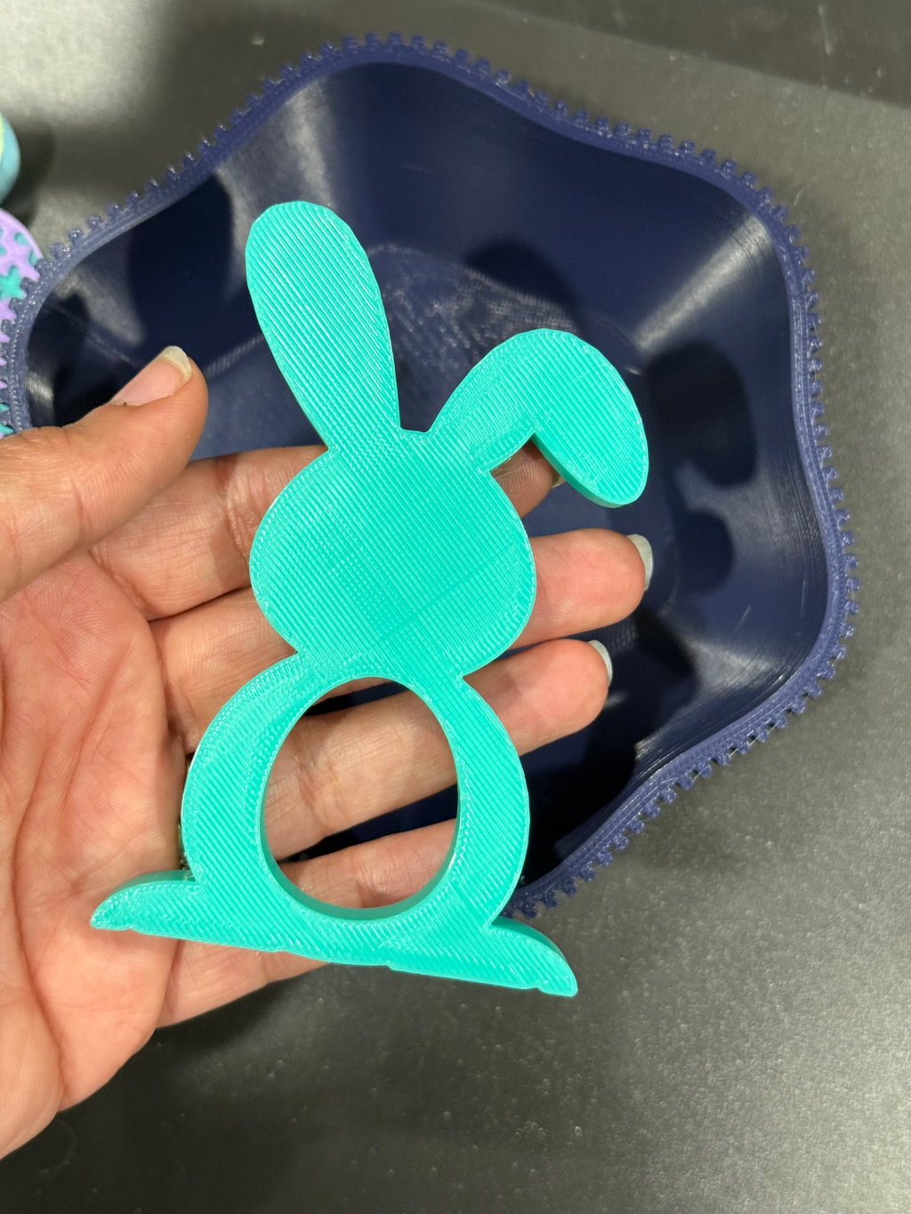 Bunny Napkin Ring, Easter Napkin Ring