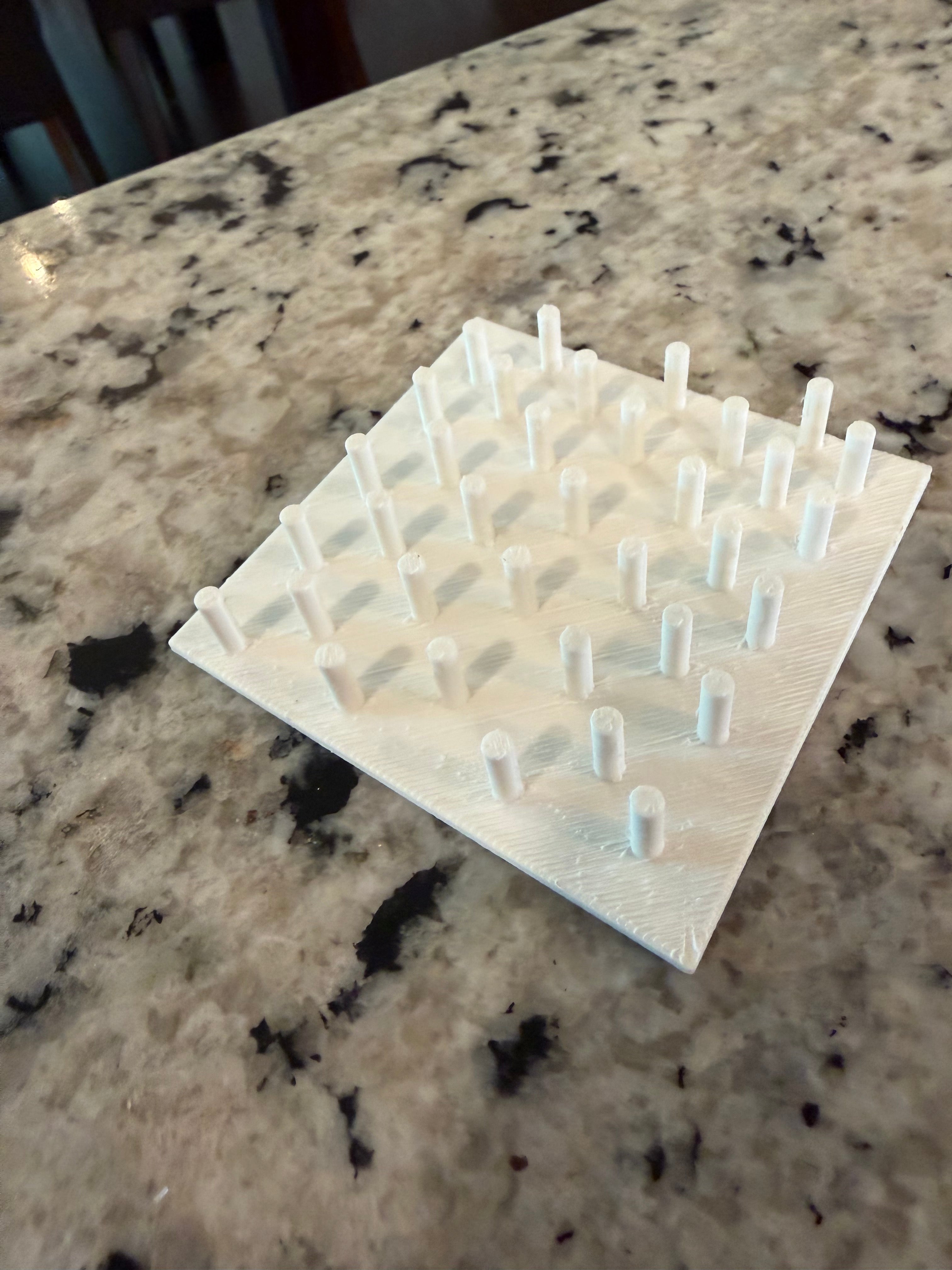 very useless mini pegboard