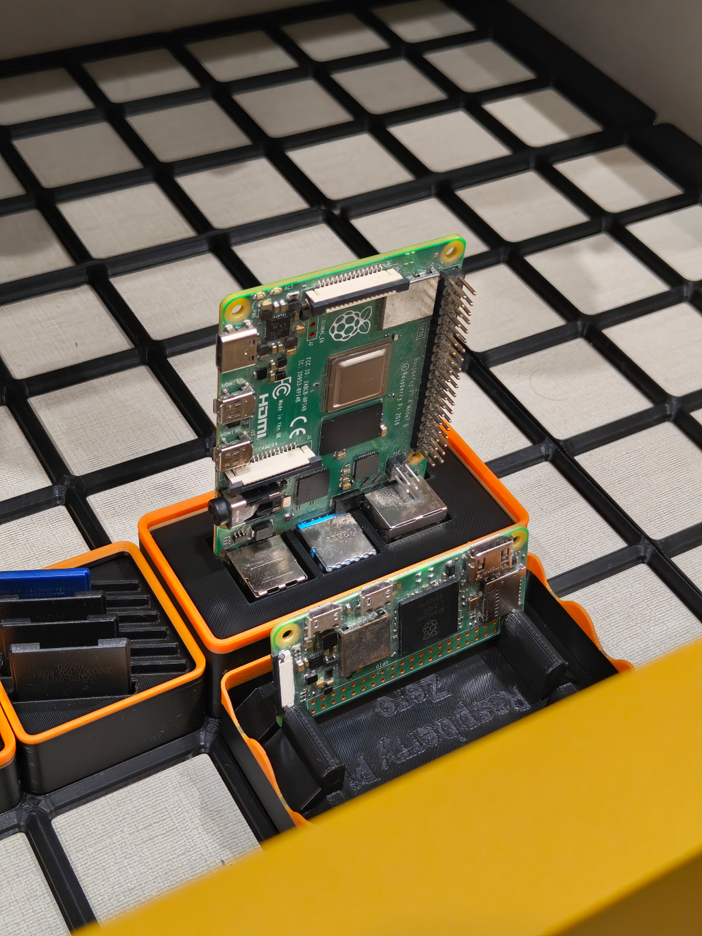 Gridfinity raspberry pi 4 holder