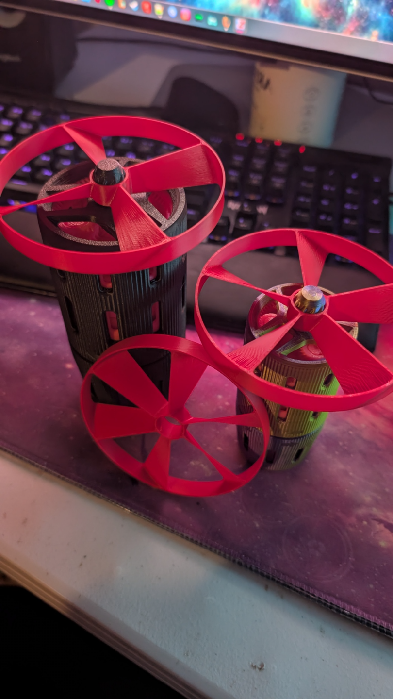 Propellers for high speed propeller launchers