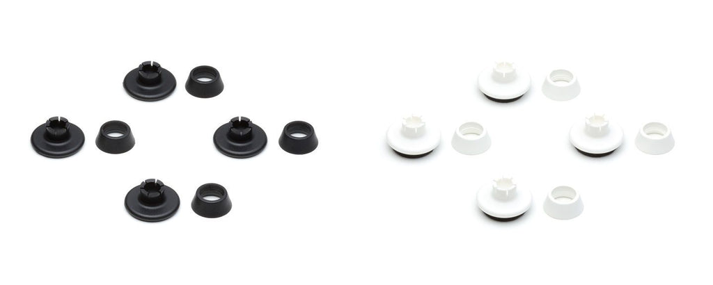 Set glijders voor Eames Plastic Side Chair RE DSR